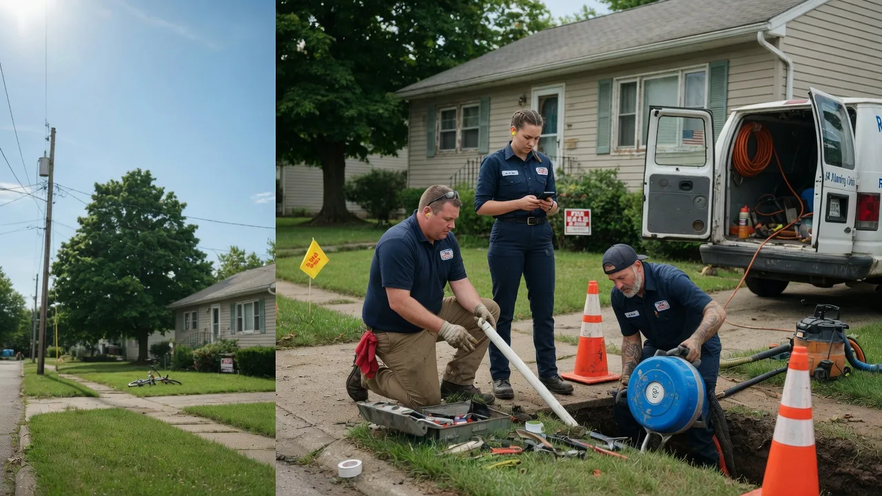 Sewer Line Repair in Hansford, WV near me